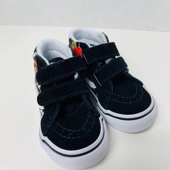 Vans Toddler Animal Checkerboard Sk8-Mid Reissue Shoe Size 4.5T NWOB - Picture 6 of 11